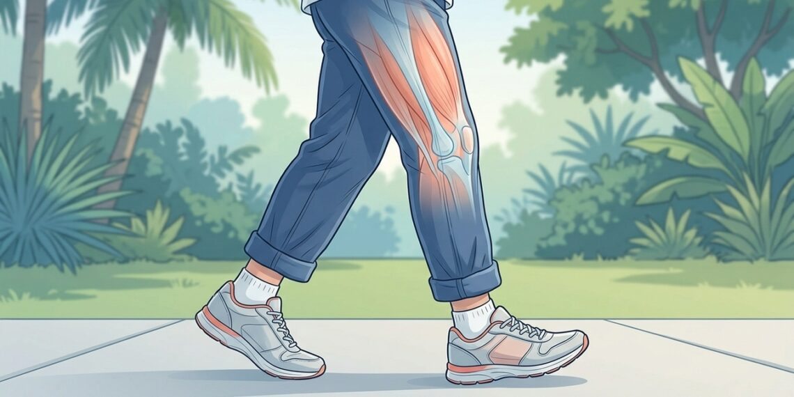 Cómo caminar puede ayudar a aliviar el dolor en la artrosis de rodilla
