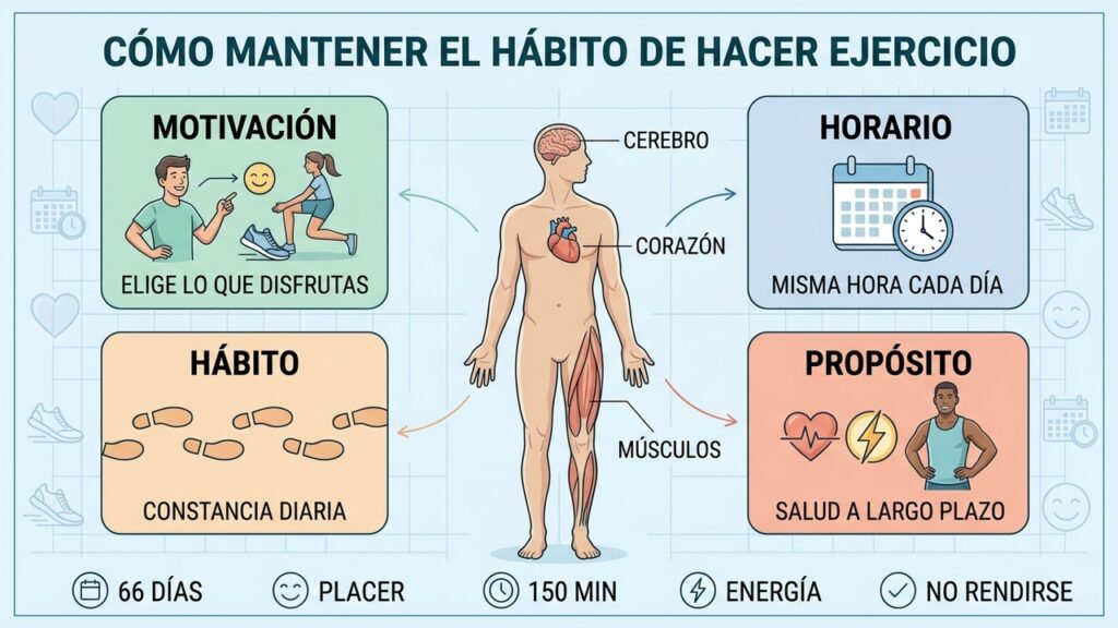 Hay un factor que hace que algunas personas nunca abandonen el ejercicio
