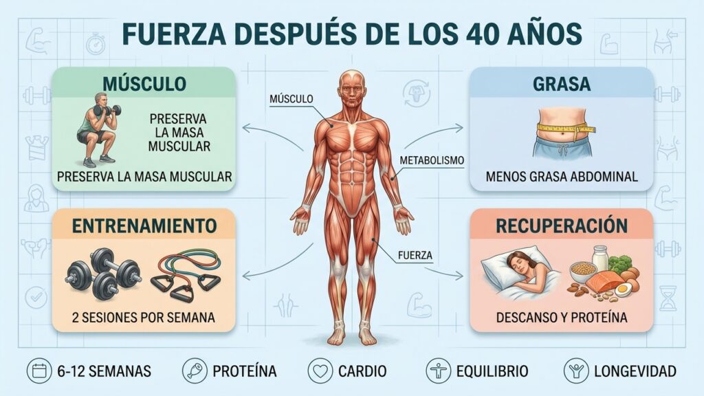 Después de los 40 este cambio puede transformar tu cuerpo y tu salud