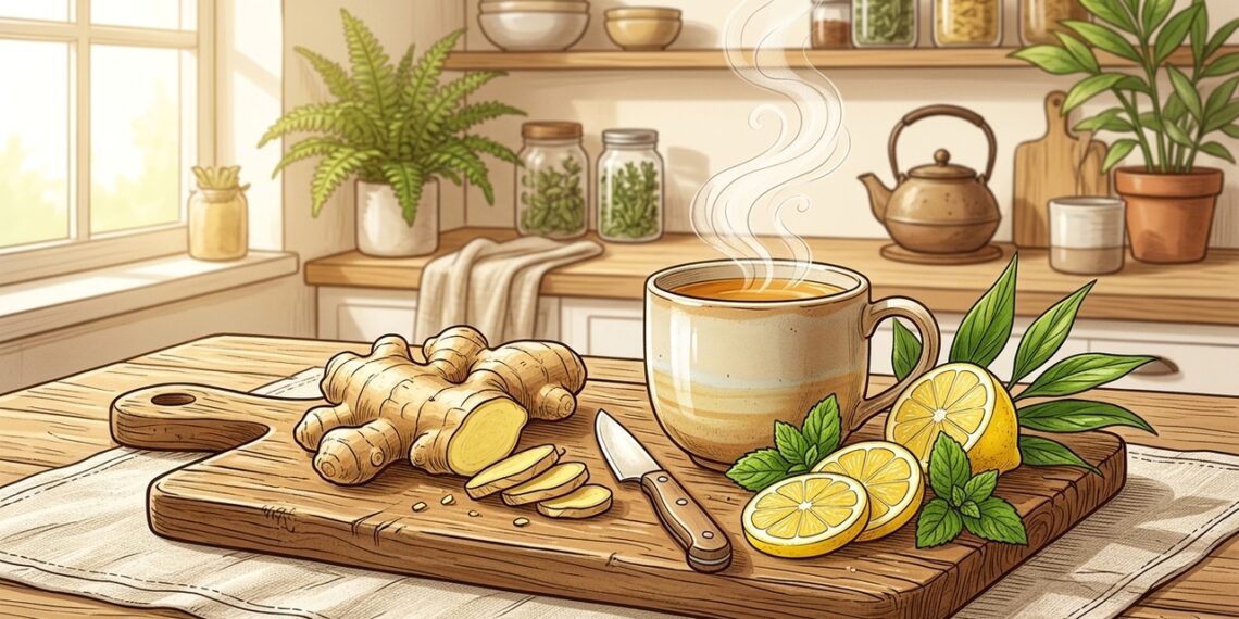 La infusión de jengibre que puede ayudar a aliviar molestias articulares de forma natural