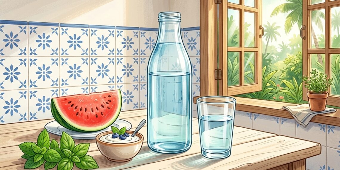 ¿Cuál es la cantidad ideal de agua para beber al día?