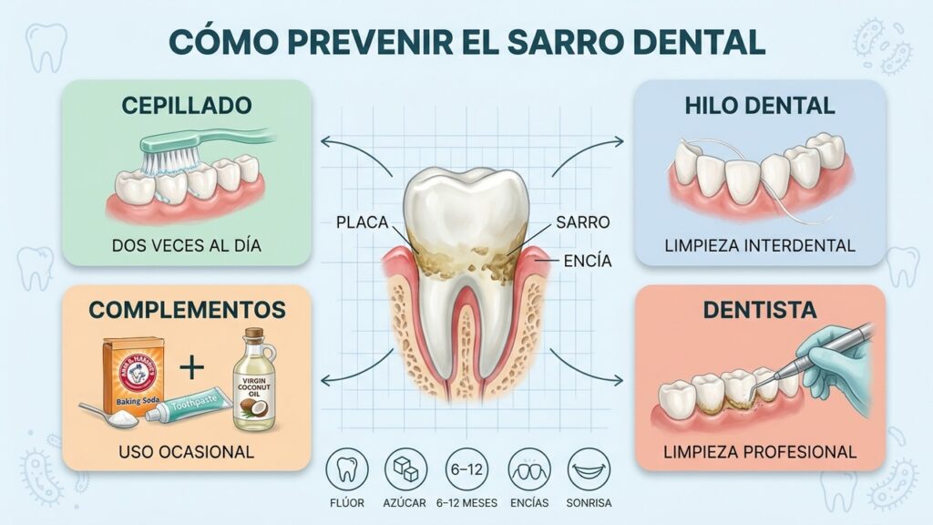 Hay un ingrediente común que puede ayudar a controlar el sarro dental