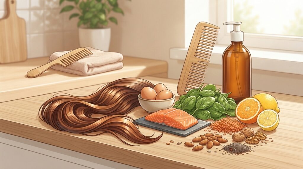 Cómo favorecer la salud del cabello de forma natural para mantenerlo fuerte y cuidado