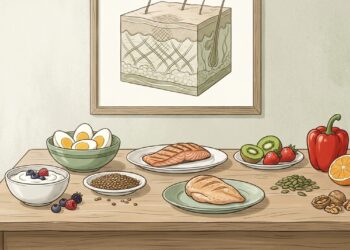 ¿Qué debes comer para favorecer la cicatrización de heridas y cuidar la piel?