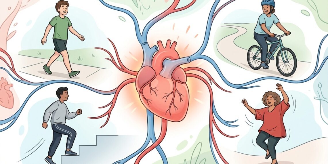 Esta es la cantidad ideal de actividad física por semana para cuidar el corazón