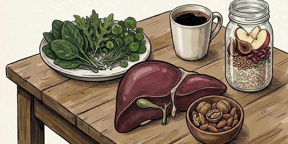 Cuatro alimentos que ayudan a cuidar la salud del hígado
