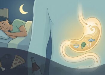 Cenar temprano y ligero mejora la digestión nocturna