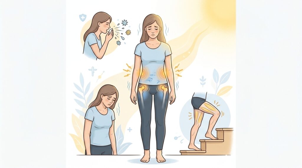 5 señales de deficiencia de vitamina D: ¿cómo saber si a tu cuerpo le falta?
