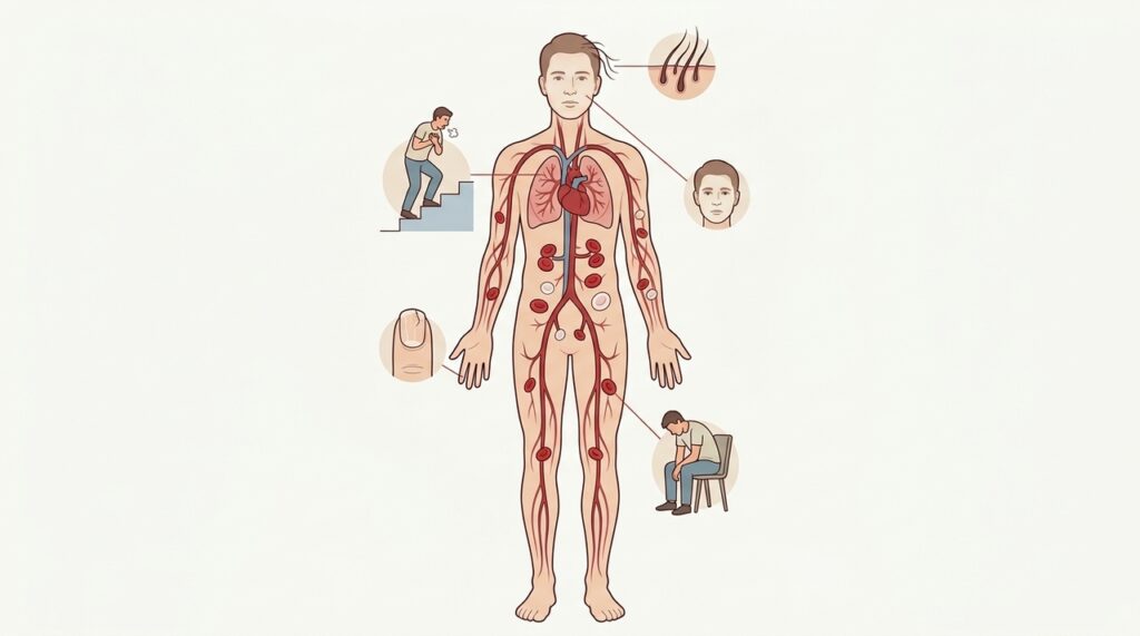 5 señales de deficiencia de hierro: ¿cómo saber si a tu cuerpo le falta?