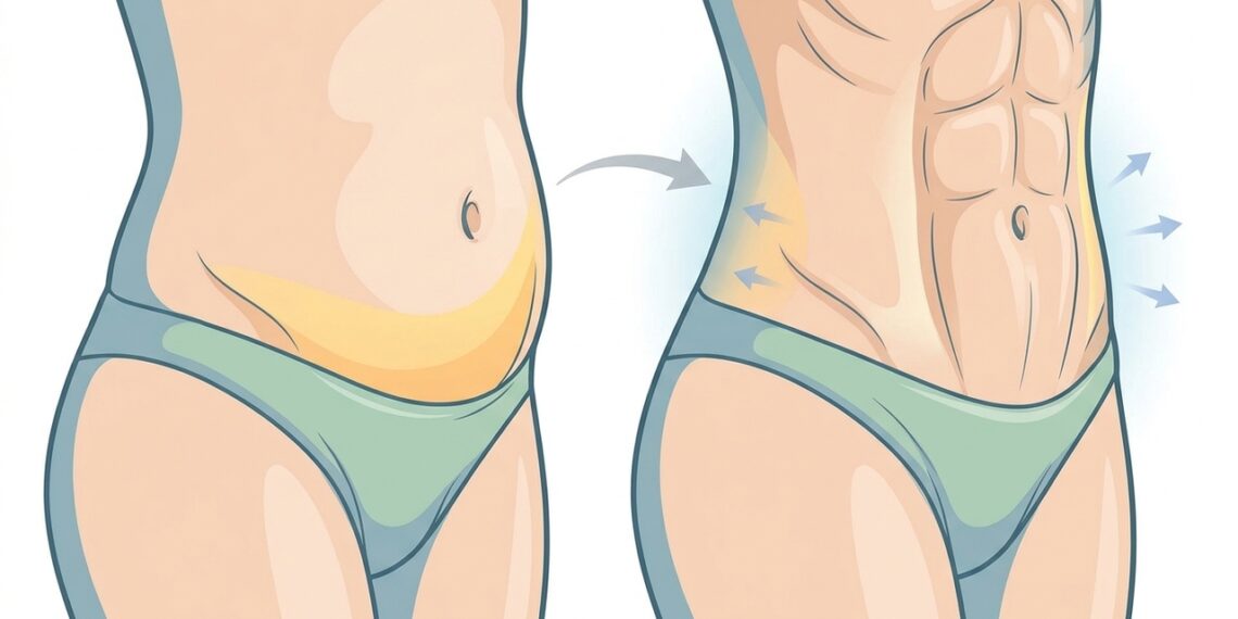 La grasa del abdomen bajo puede desaparecer con estos cambios diarios