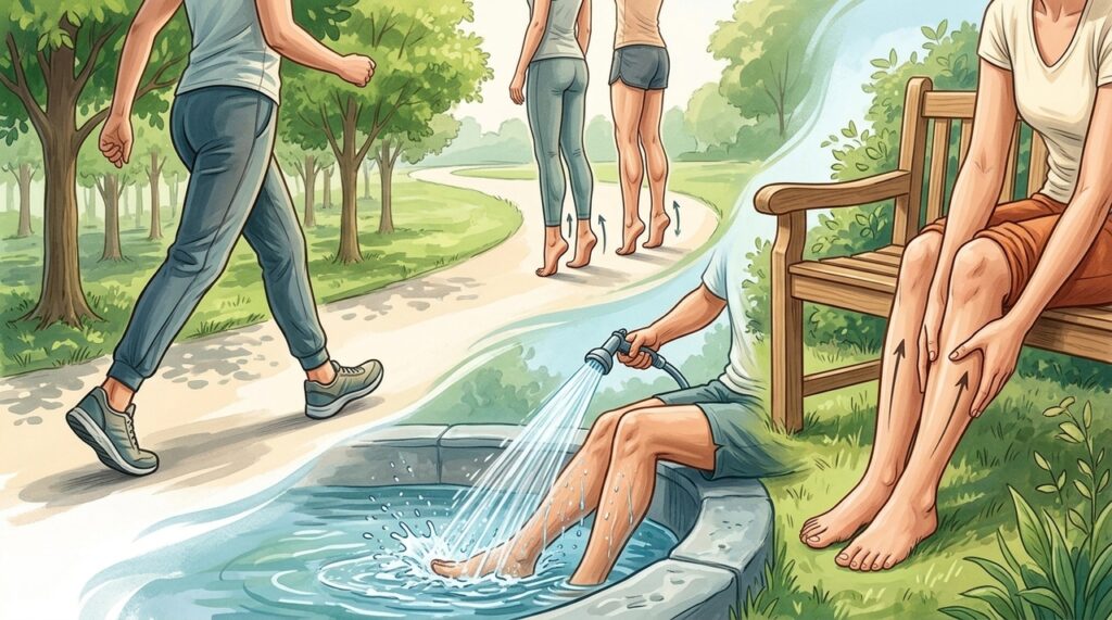 Piernas cansadas: los mejores consejos para aliviar la pesadez al final del día
