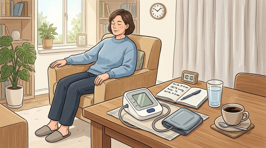 Cuál es la forma correcta de tomar la presión en el hogar