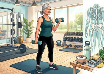 A partir de los 40 años, la salud de los huesos mejora con más calcio, vitamina D y actividad física