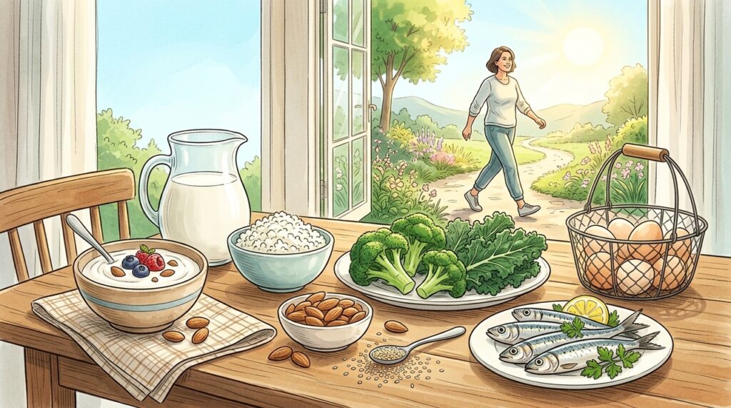 ¿Qué vitaminas son necesarias para la salud de los huesos?