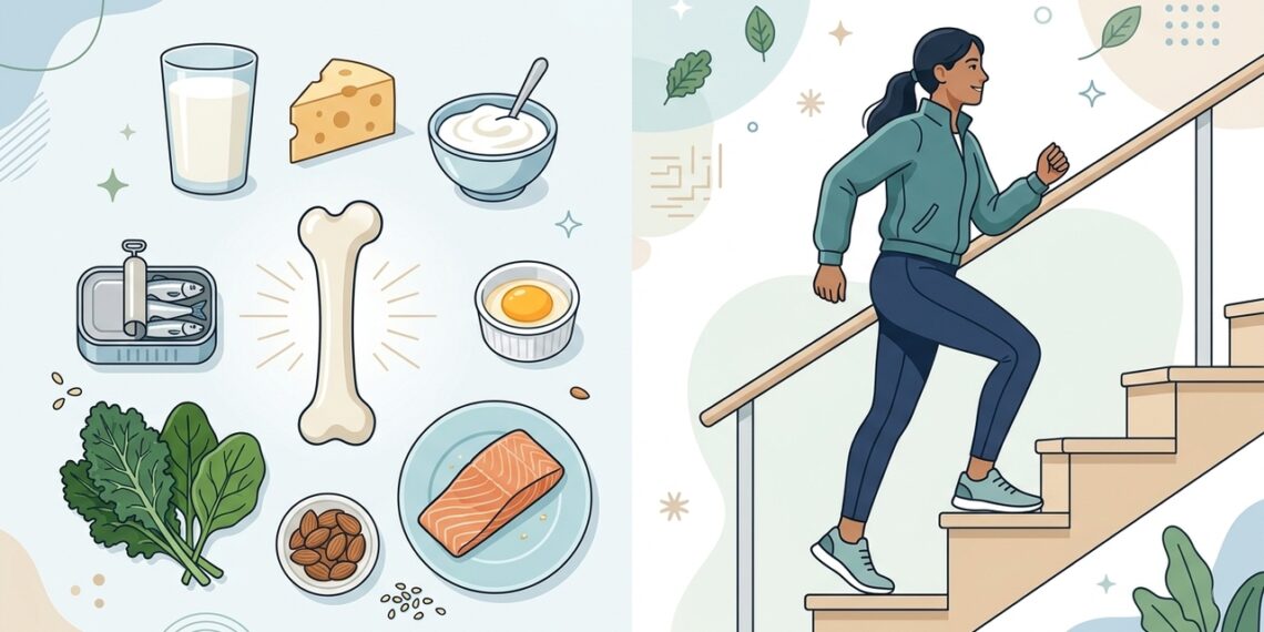 ¿Qué vitaminas son necesarias para la salud de los huesos?