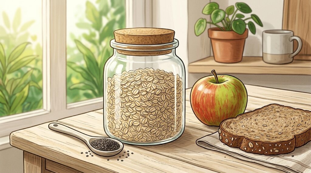 ¿Cuál es la cantidad de fibra que debe consumirse diariamente para mantener un tránsito intestinal saludable?