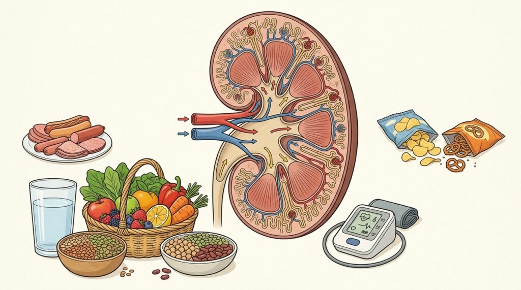 Cuatro alimentos que ayudan a cuidar la salud de los riñones