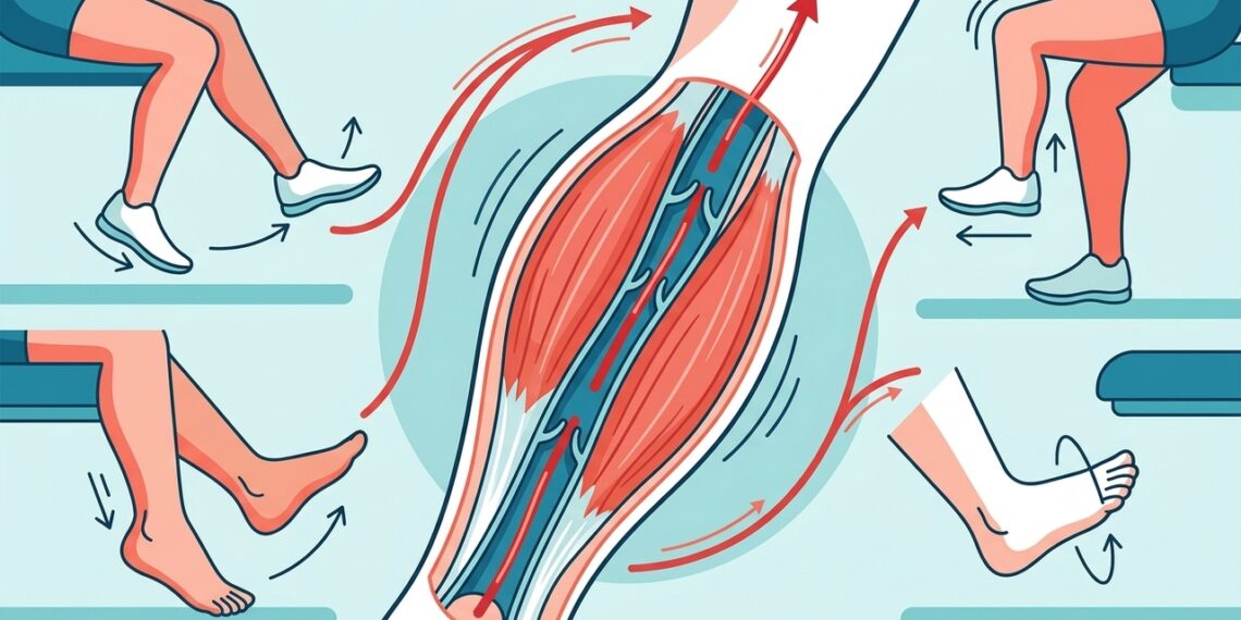 Cinco ejercicios para mejorar la circulación en las piernas