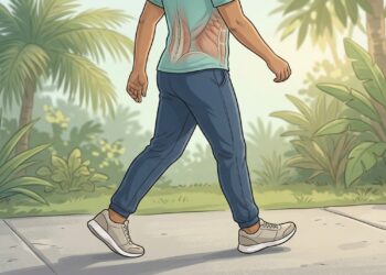 Cómo caminar puede ayudar a aliviar el dolor lumbar leve