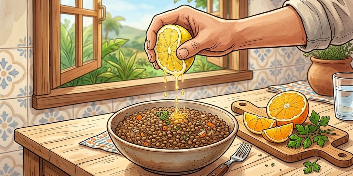 Comer frutas cítricas junto con las comidas ayuda a absorber mejor el hierro de origen vegetal