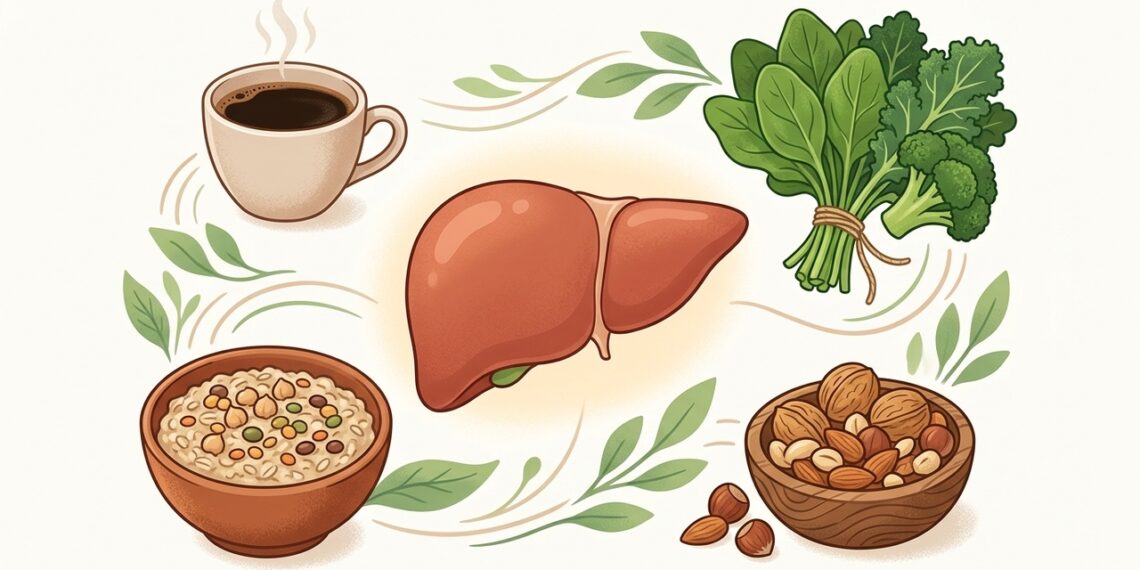 Cuatro alimentos que ayudan a cuidar la salud del hígado