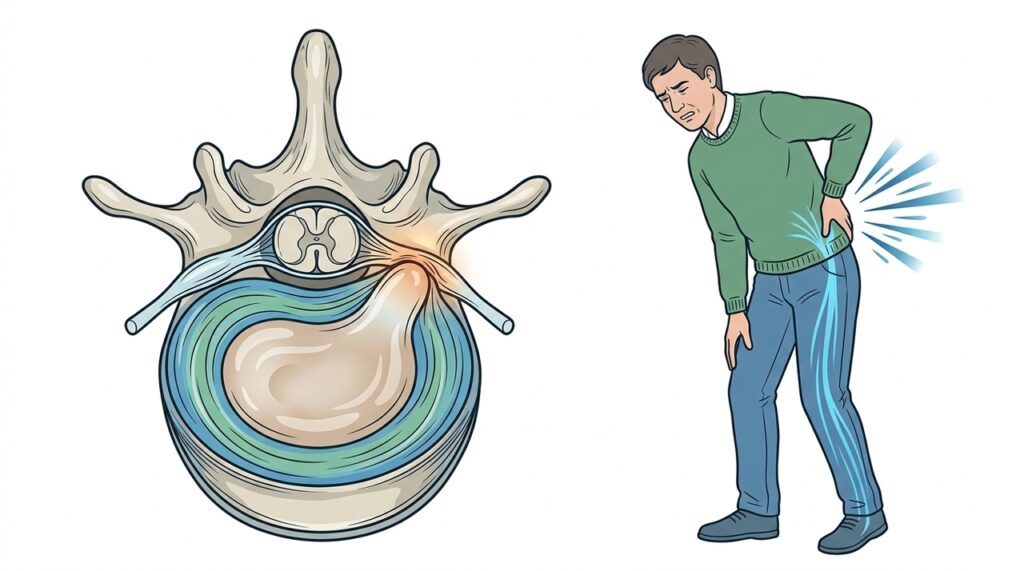 ¿Qué es la hernia de disco? Causas, síntomas y tratamiento