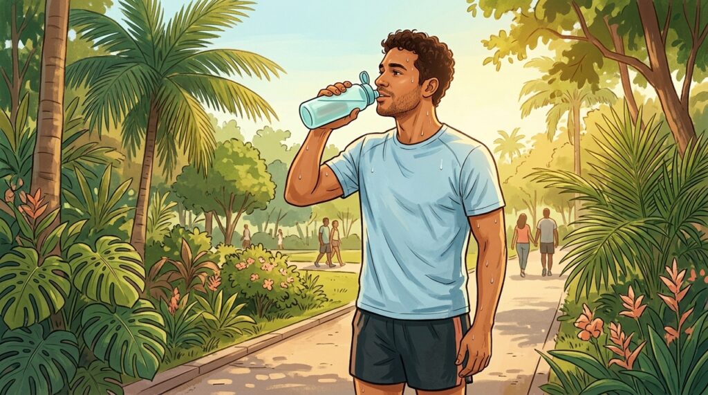 ¿Cuál es la cantidad ideal de agua para beber al día?