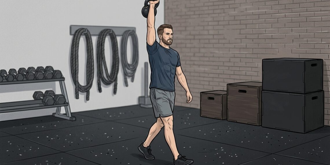 Caminata del camarero: el ejercicio que fortalece los hombros y mejora el equilibrio con un solo movimiento