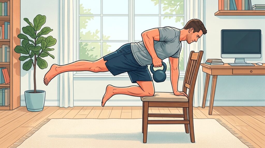 Entrenamiento de espalda y hombros con mancuernas: 5 ejercicios para hacer en casa