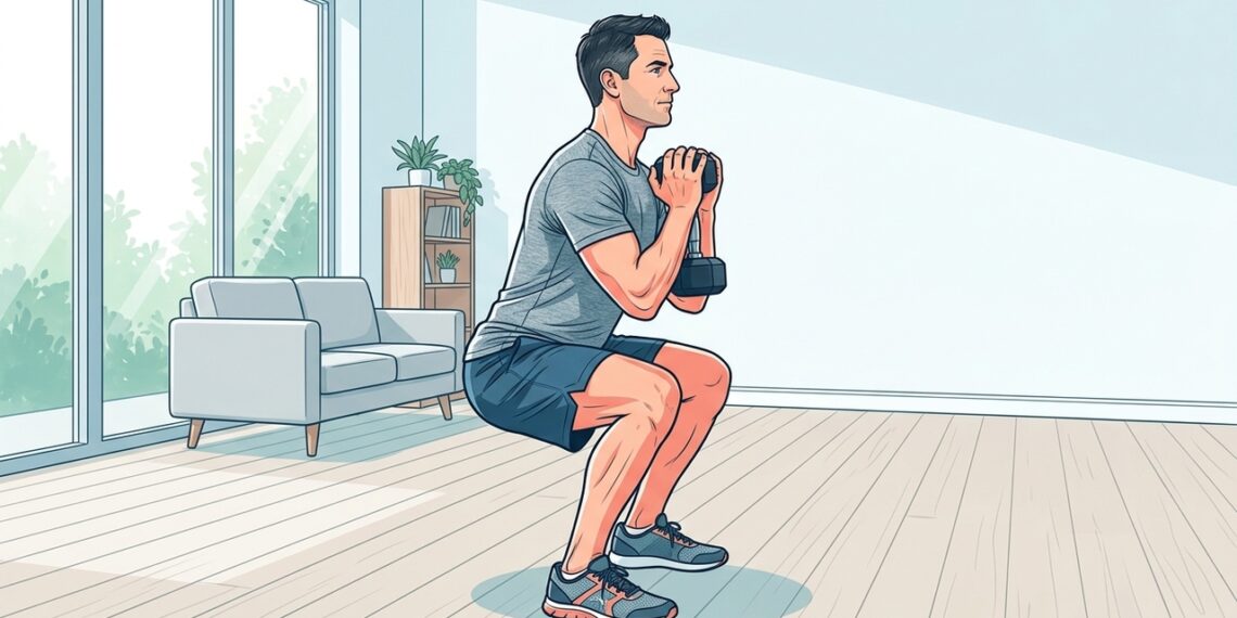 Entrenamiento de piernas con mancuernas: 5 ejercicios para hacer en casa