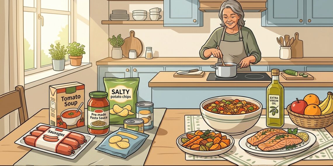 A partir de los 50 años, la salud del corazón mejora con menos sal, más actividad física y una dieta equilibrada