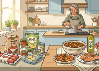 A partir de los 50 años, la salud del corazón mejora con menos sal, más actividad física y una dieta equilibrada