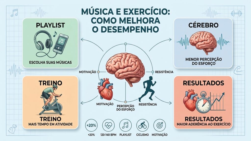 Tu canción favorita puede hacer que entrenes mucho más tiempo