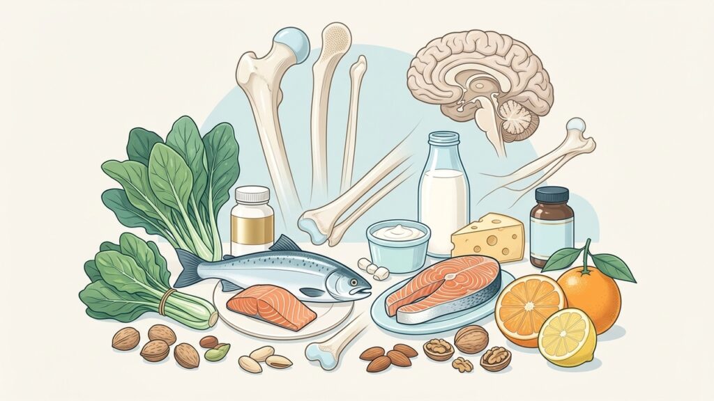 Hay vitaminas que el cuerpo deja de aprovechar igual después de los 60