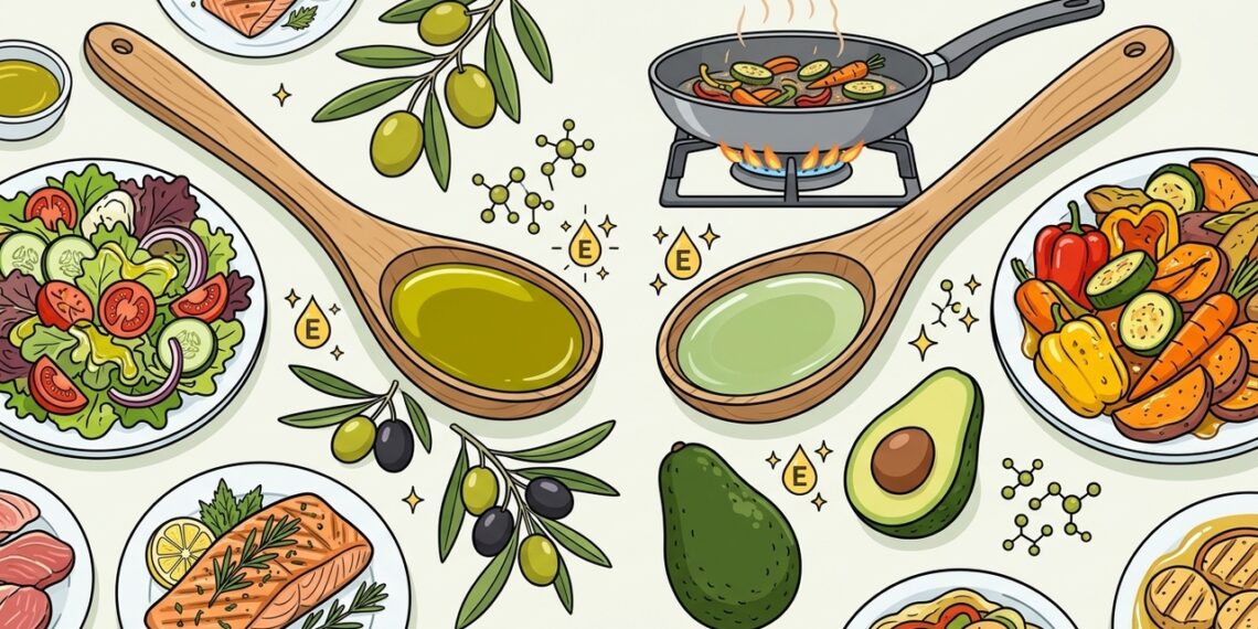 Aceite de oliva virgen extra versus aceite de aguacate: diferencias, beneficios y cuál elegir