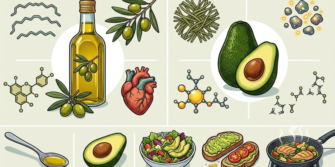 Aceite de oliva o aguacate: ¿cuál es la mejor opción para ti?