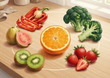5 alimentos con más vitamina C que la naranja
