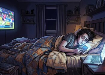 Reducir el tiempo frente a las pantallas antes de dormir es uno de los hábitos que más impactan la calidad de vida