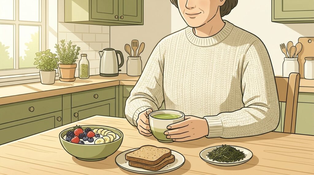 ¿Cuál es el efecto de beber té verde en ayunas?