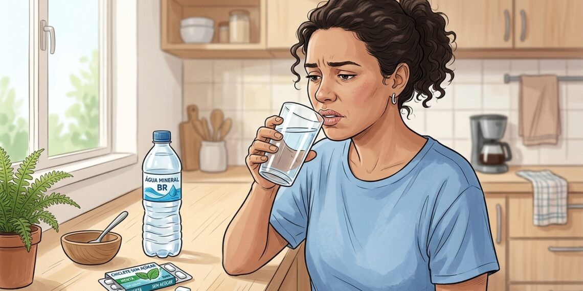 Saliva espesa o sensación de boca seca constante: ¿qué significa?