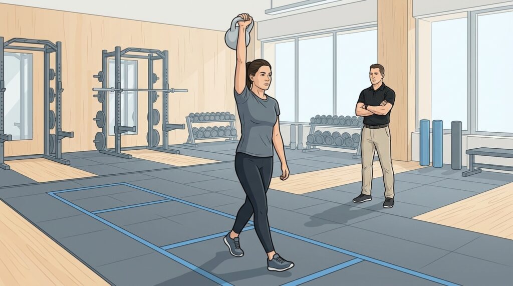 Caminata del camarero: el ejercicio que fortalece los hombros y mejora el equilibrio con un solo movimiento