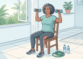 Los 3 ejercicios para fortalecer los brazos y los hombros después de los 50 años