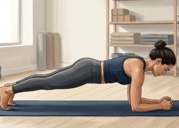 Ejercicio de plancha: cómo la posición estática fortalece el abdomen y la zona lumbar