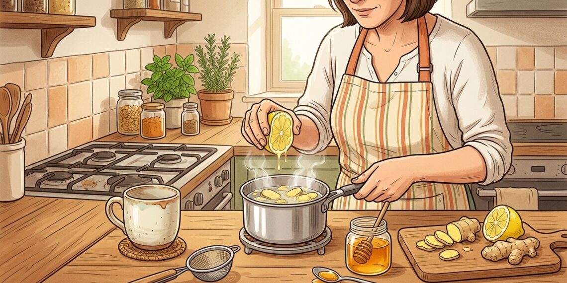 Infusión de jengibre con limón: para qué sirve y cuáles son sus beneficios