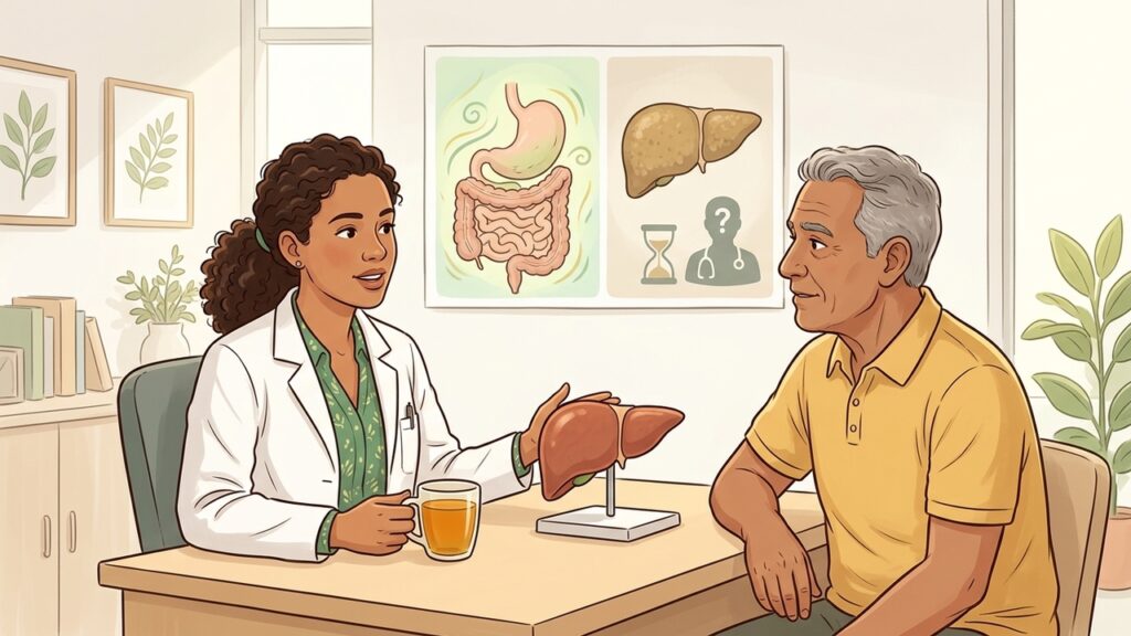 Las señales que indican que tu hígado podría estar sobrecargado