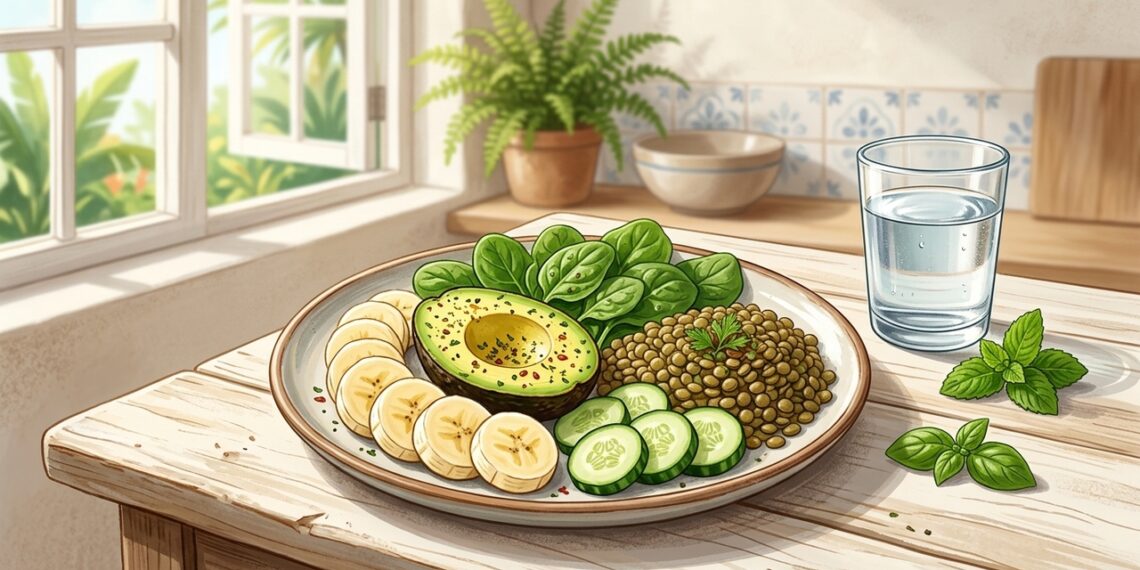 Alimentos que ayudan a combatir la retención de líquidos