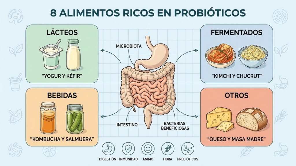 Estos alimentos pueden transformar tu salud desde el intestino