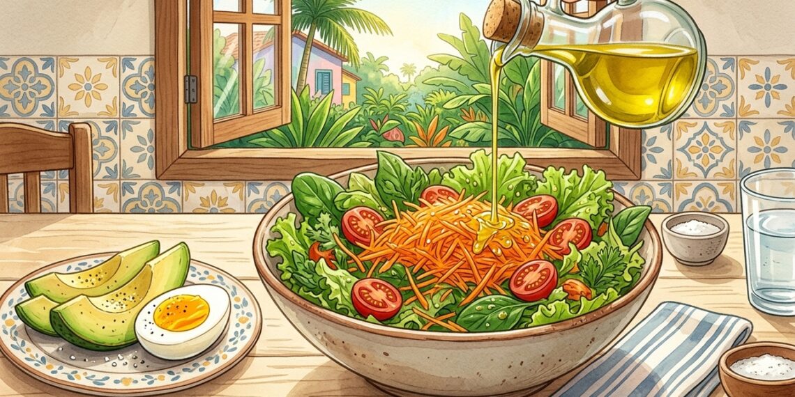 Combinar alimentos con grasas buenas ayuda a absorber mejor ciertas vitaminas