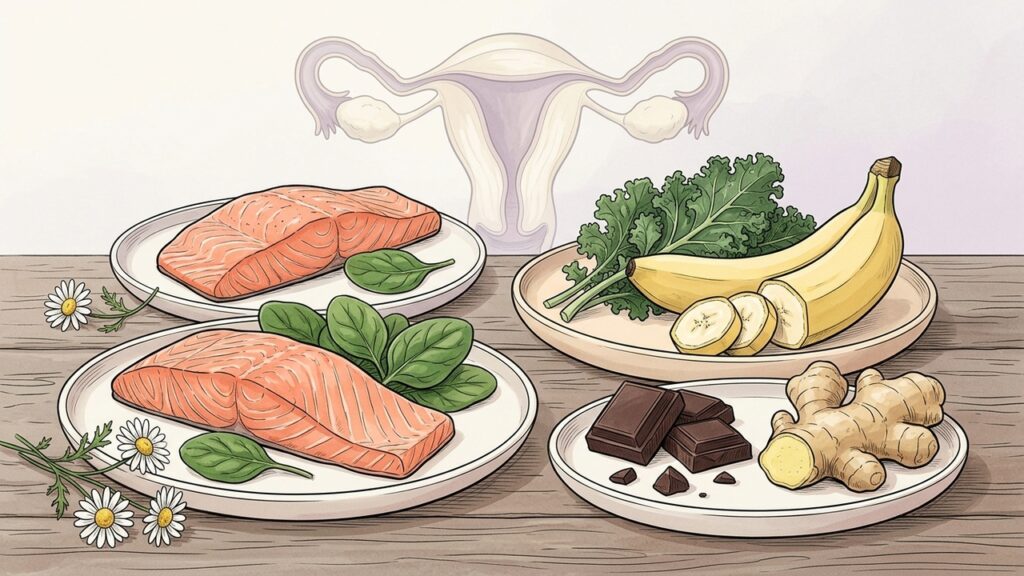 Si sufres cólicos menstruales estos alimentos pueden marcar la diferencia