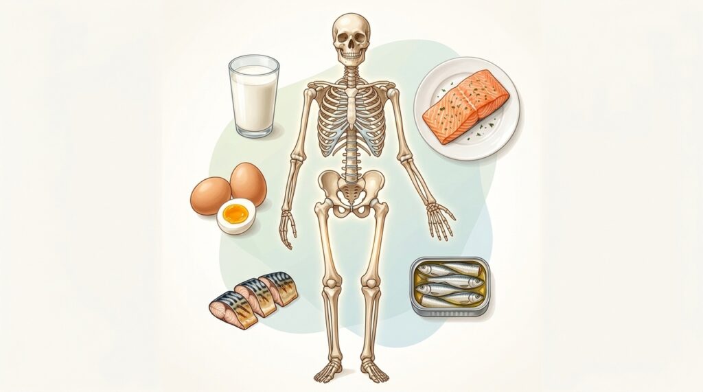 Las mejores vitaminas para los huesos: fuerza, densidad y mantenimiento